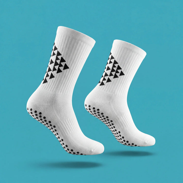 S-Grip calcetines de compresión blancos