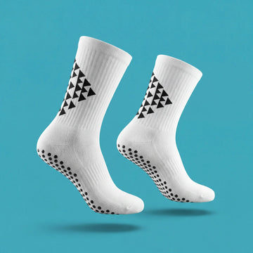 S-Grip calcetines de compresión blancos